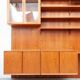Royal mid-century teak wall unit by Poul Cadovius for Cado, 1960s