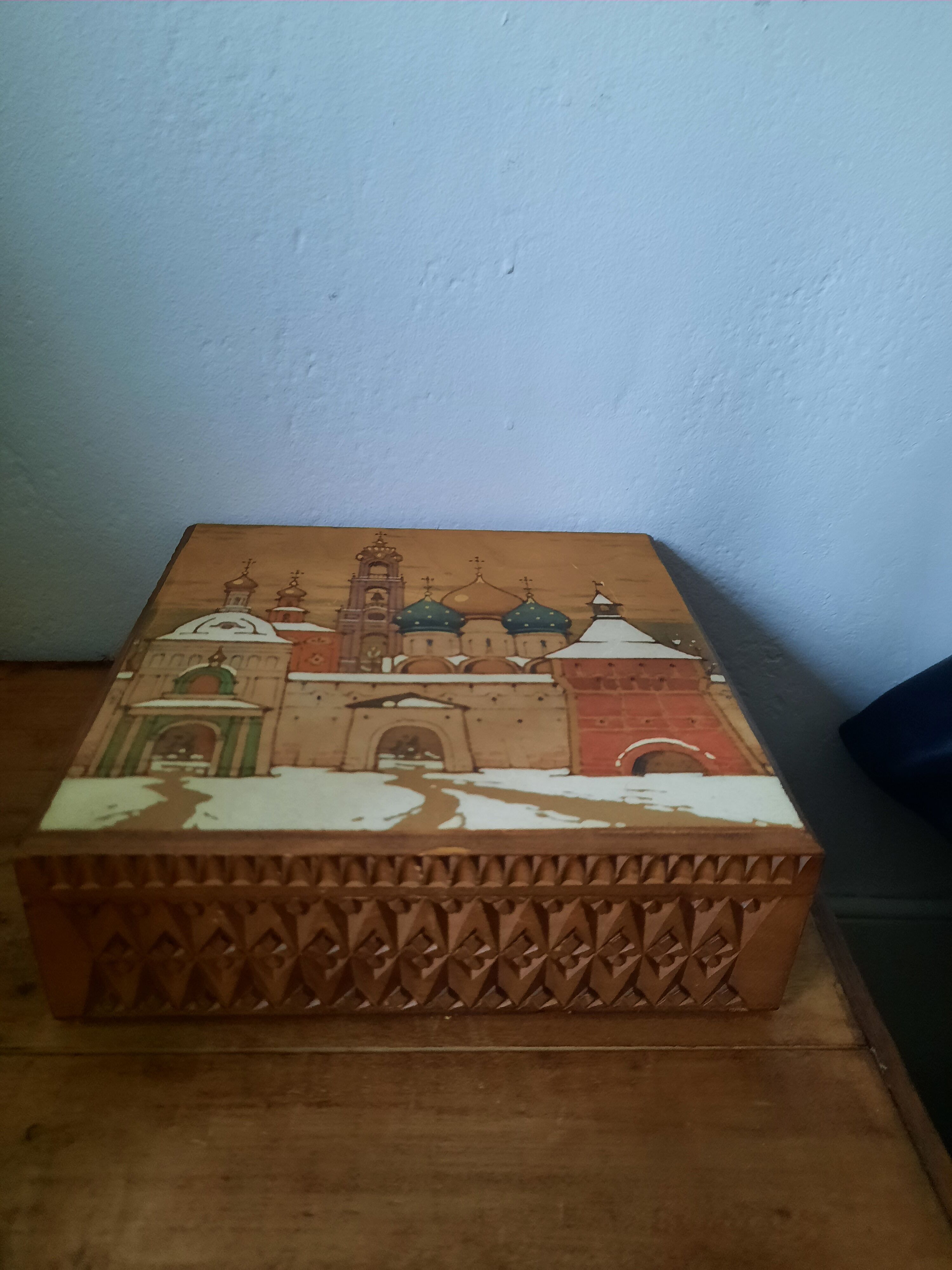Boite a bijoux russe