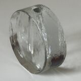 Walter glass vintage soliflore vase from the 70s