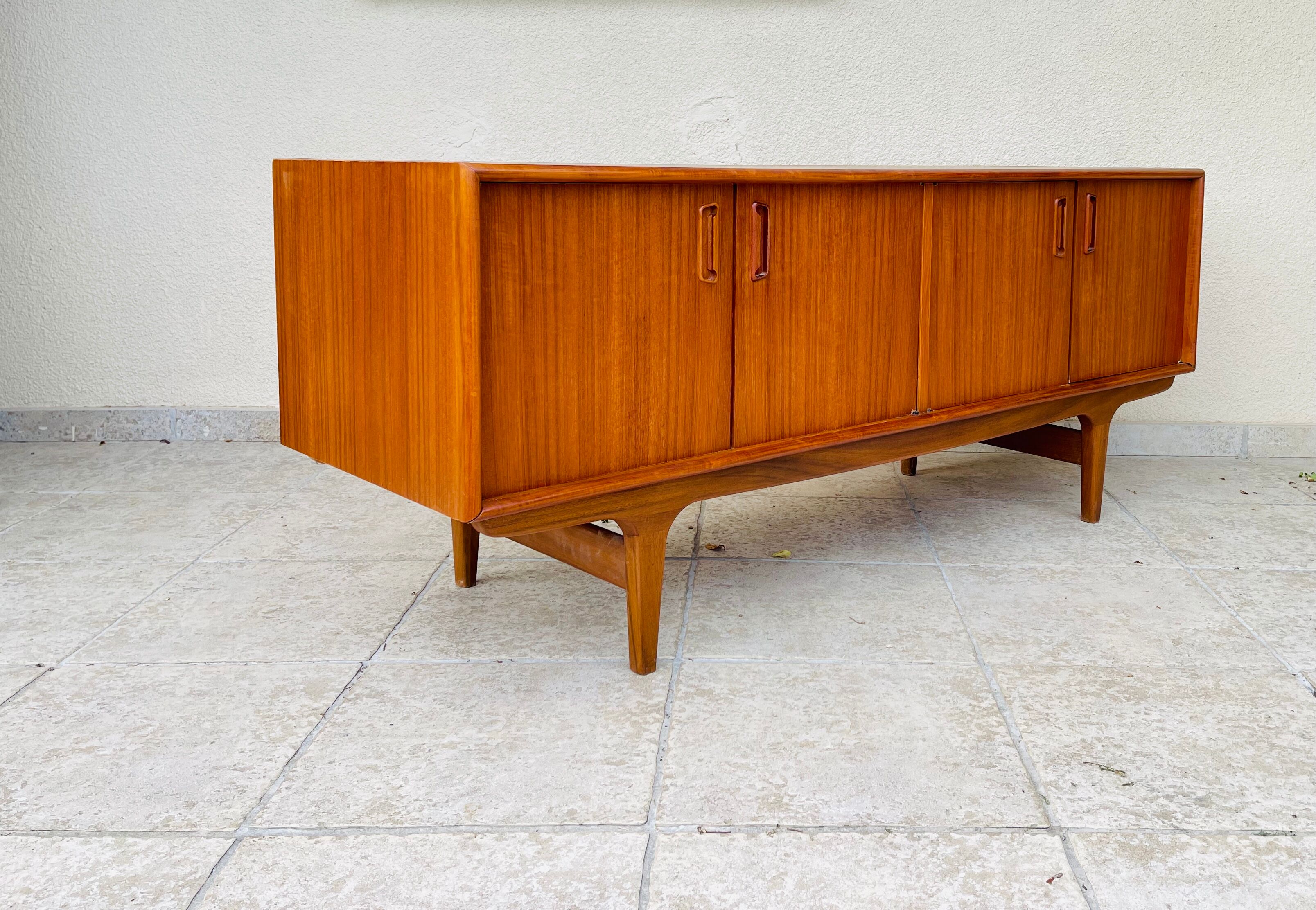 Scandinavian teak row