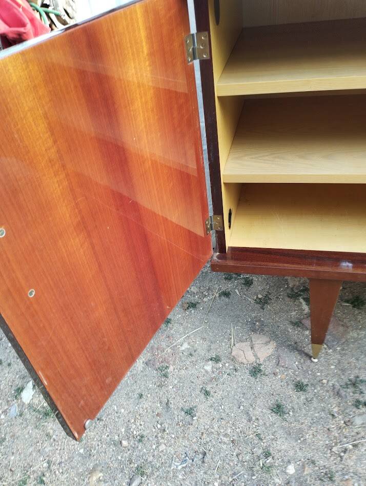 Enfilade Vintage d'Exception en Acajou « Cancale » – SRM – 1962