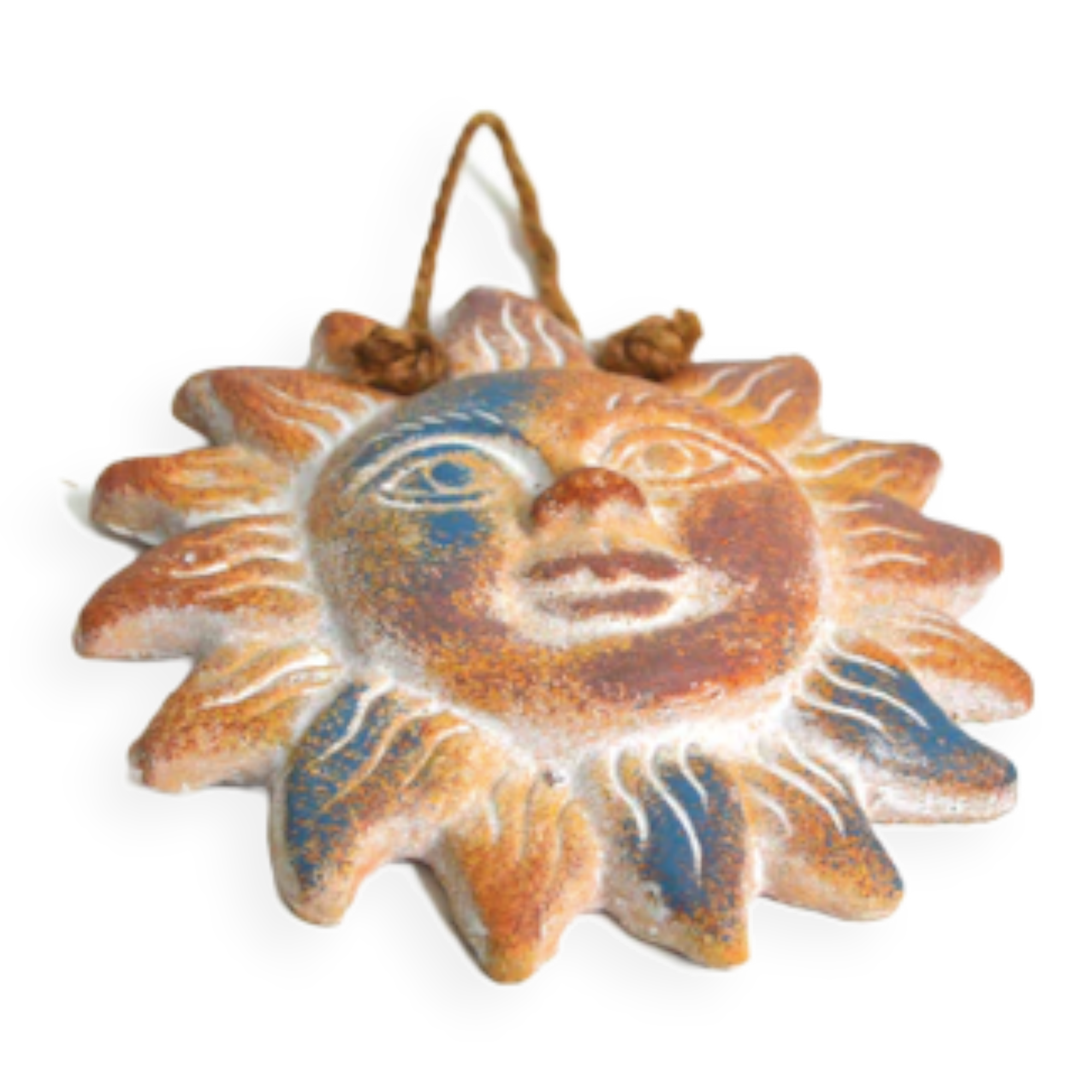 Ceramic wall sun