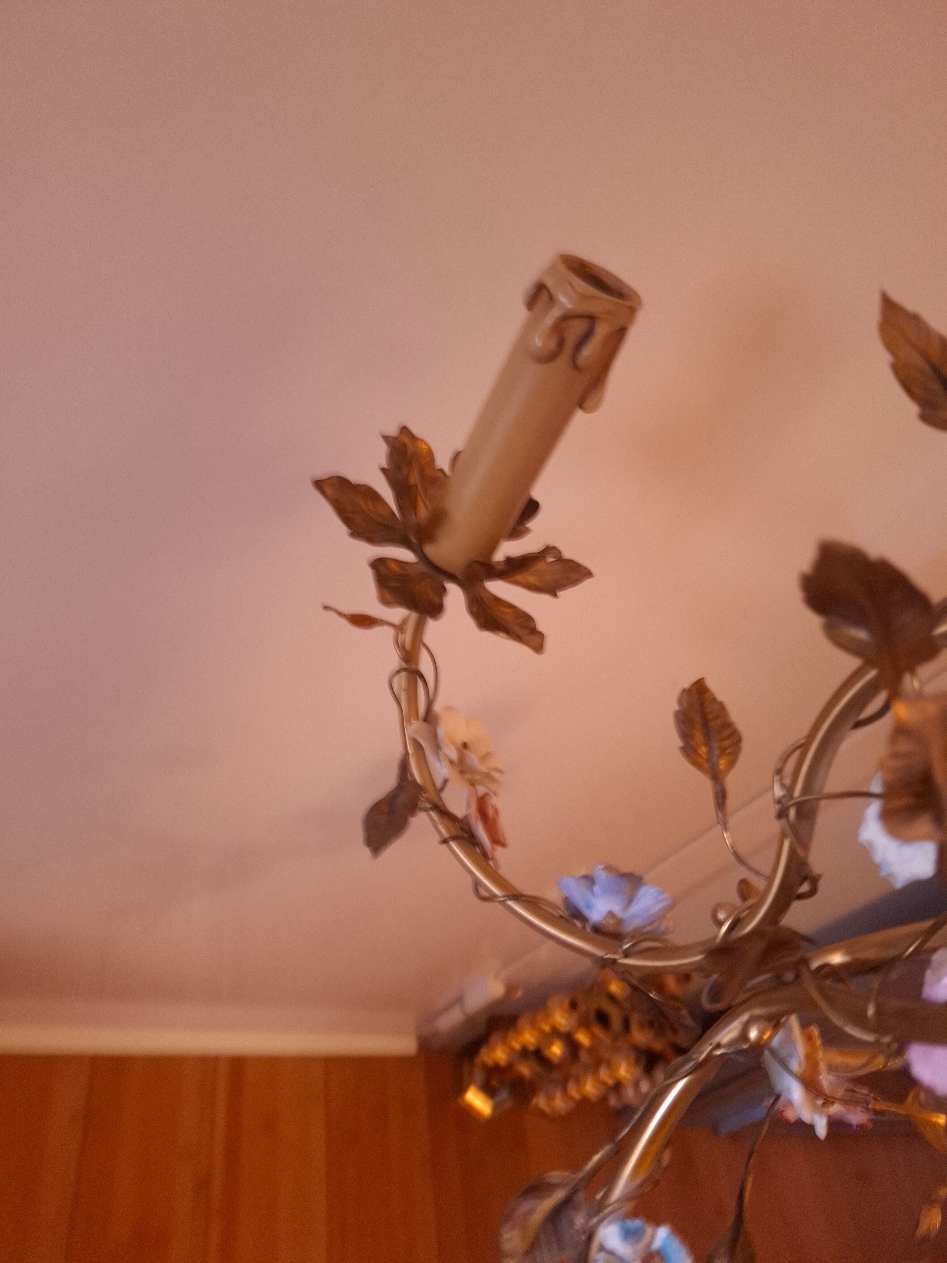 Lustre flower decoration