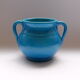 Handle vase - bleu iznik - 1930's