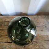 Dame jeanne bonbonne bouteille reflets verts