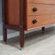 Mid-century modular teak bookcase with drawers and shelves Italy 1960s