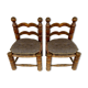 Paire de chaises bretonnes années 30
