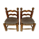 Paire de chaises bretonnes années 30