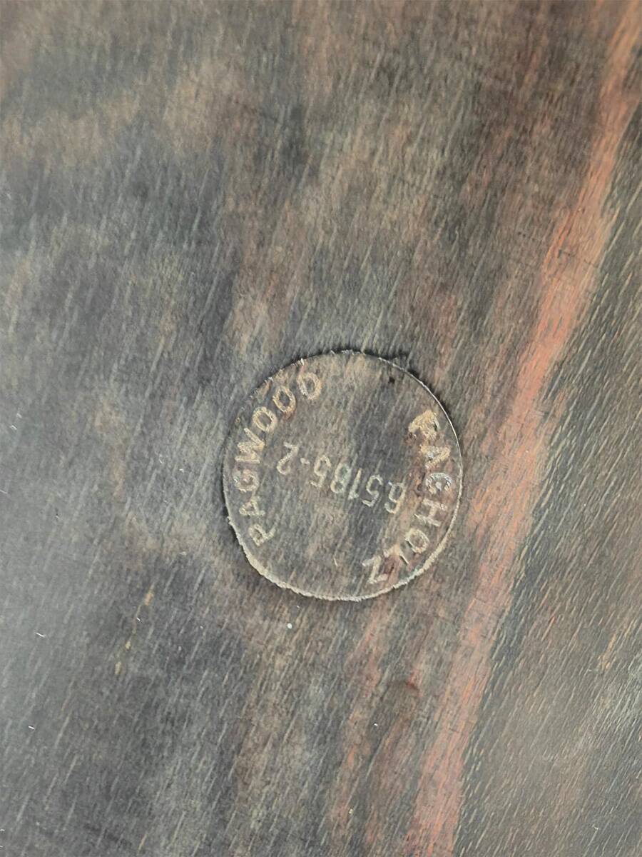 Vintage Pagwood stacking chairs Flötotto 1960