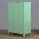 vintage iron locker, 1950's