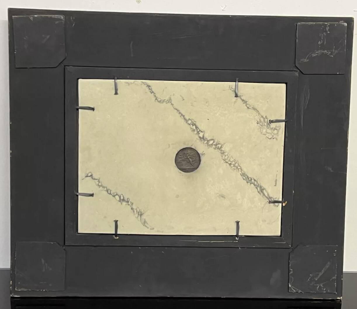 Marble high relief by François Duquesnoy "Putti, garlands and flowers" Paris