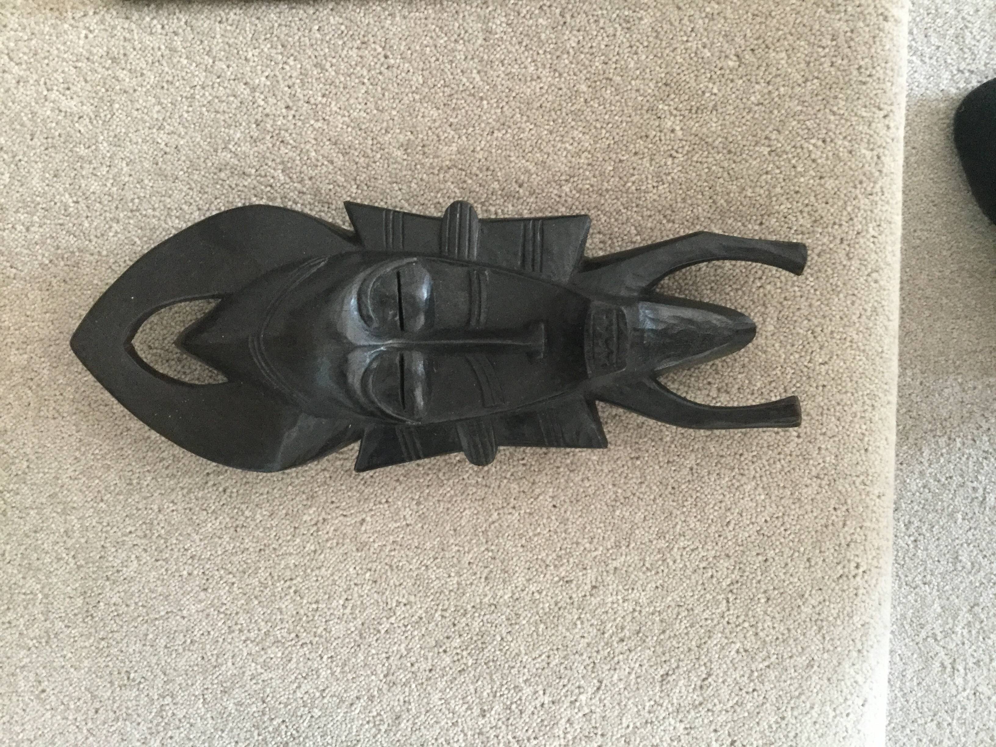 tribal art - 2 african masks