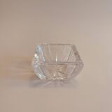 Square glass ashtray
