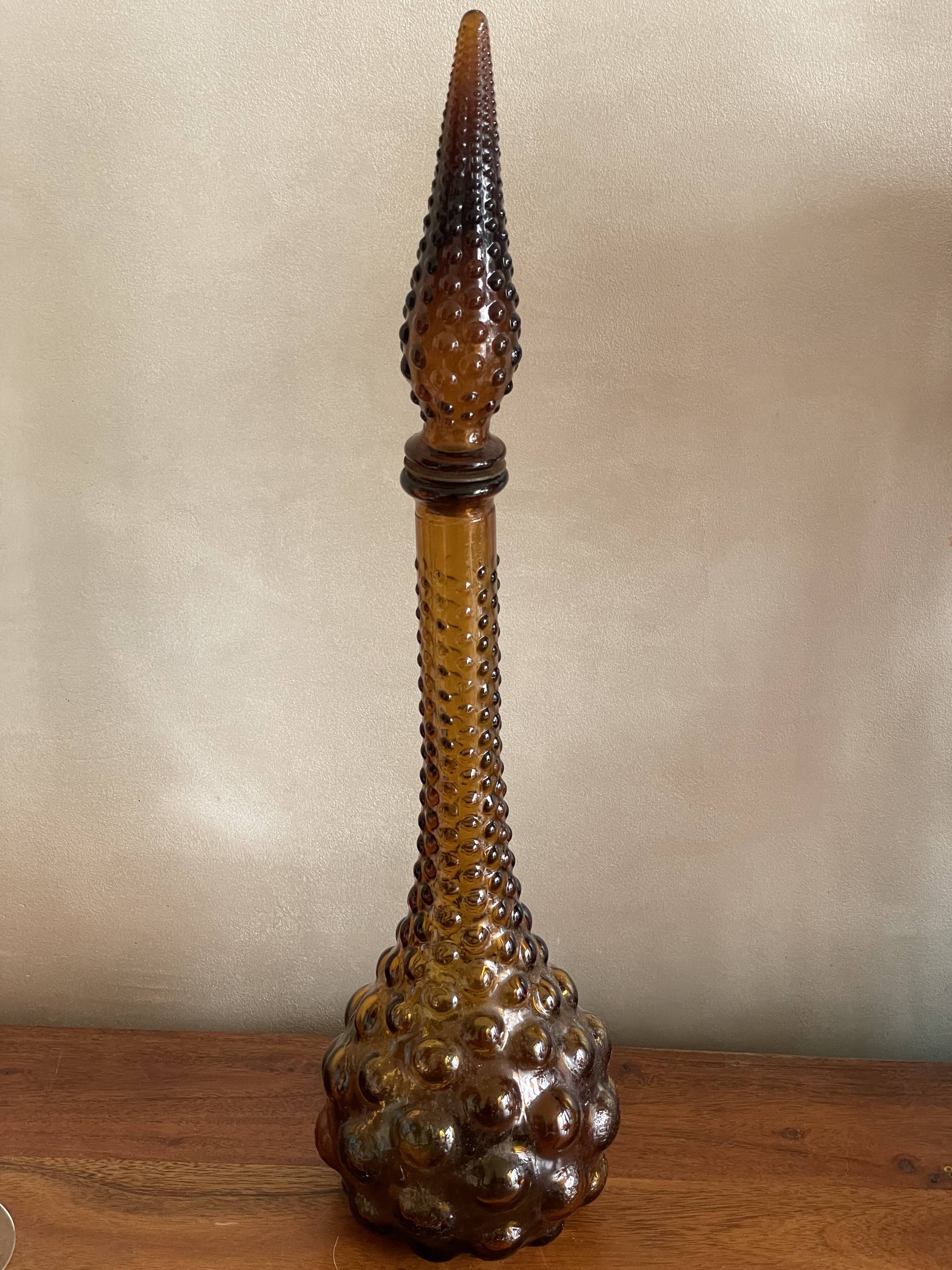 Glass genie carafe Job