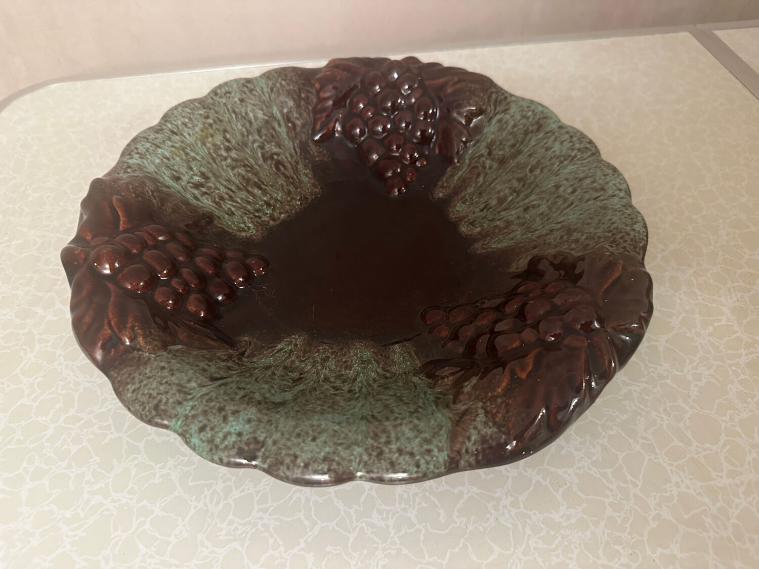 Foreign West Germany ceramic bowl and pocket emptier