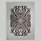 Berit Woelfer Mid-Century Graphic Double-Sided Wool Rug 160x240cm, Signed