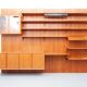 Royal mid-century teak wall unit by Poul Cadovius for Cado, 1960s