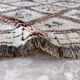 Beni Ourain Moroccan rug white - 370 x 189 cm
