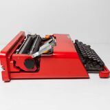 Typewriter Olivetti Valentine 1970