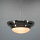 Rare Franta Anýž Nickel Chandelier, 1930s, Restored