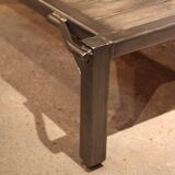 Industrial factory pallet coffee table