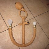 Rope chandelier of the 1950s