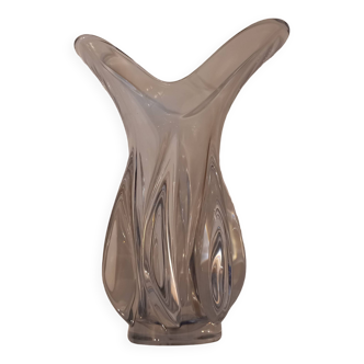 Large glass or crystal vase Vannes