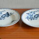 Lot of 2 hollow plates Sarreguemines, Favorite collection