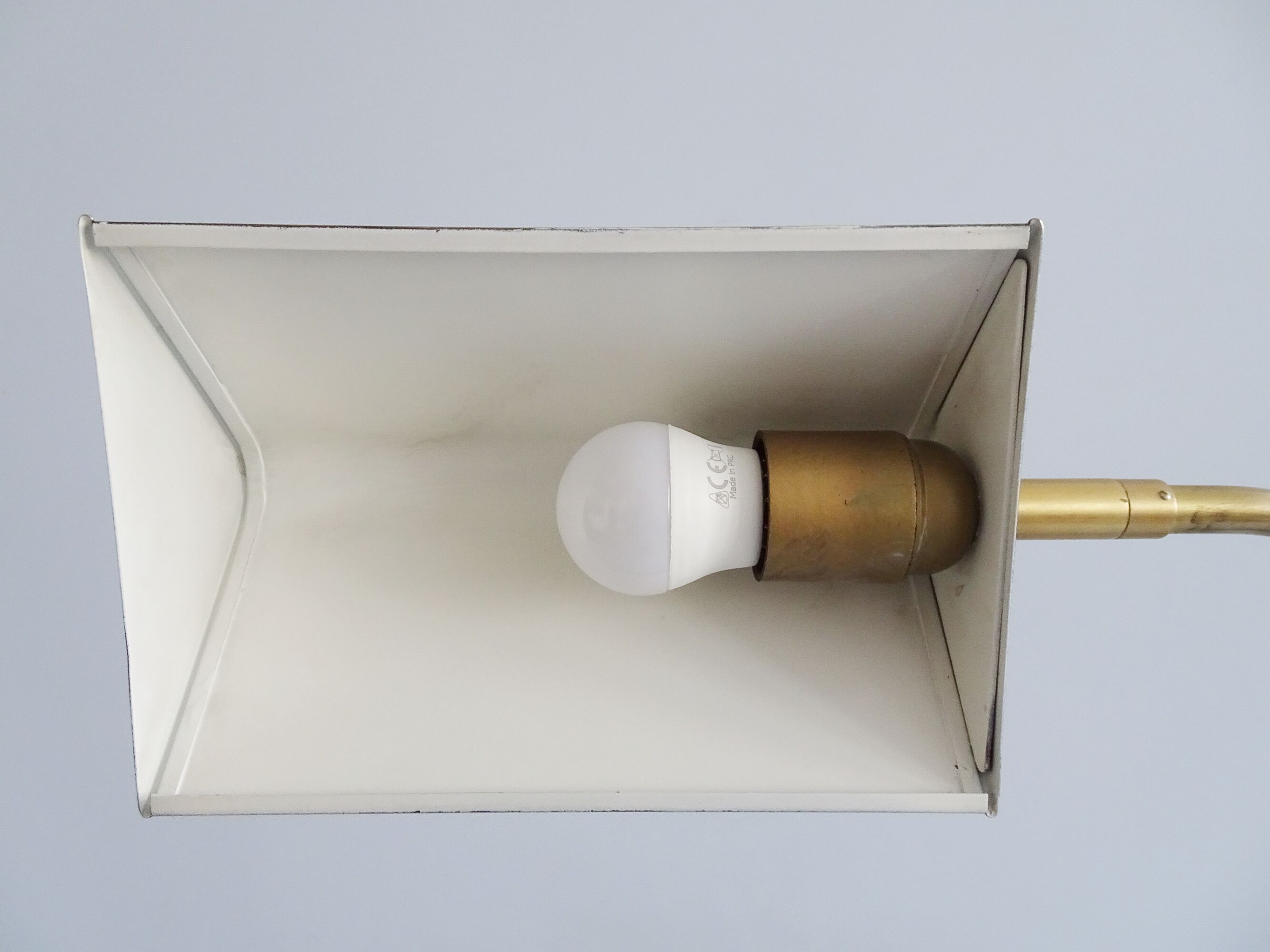Brass desk lamp from OMI