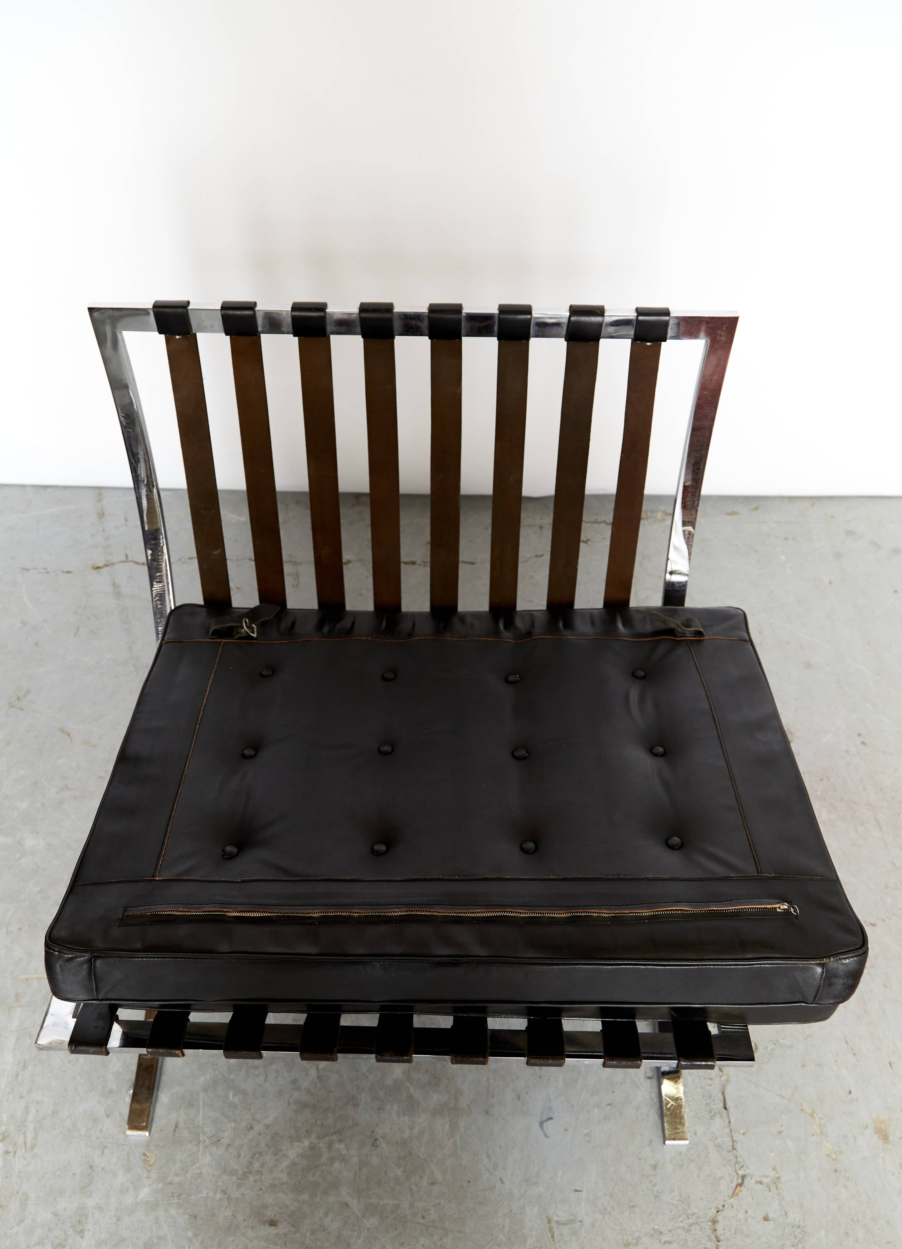 Ludwig Mies van der Rohe MR90 Barcelona Chair for Knoll International