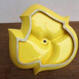 Designer ceramic dish with compartments, 1960s