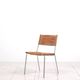 “Miss B” steel lacquered aluminium classic chair by Tito Agnoli