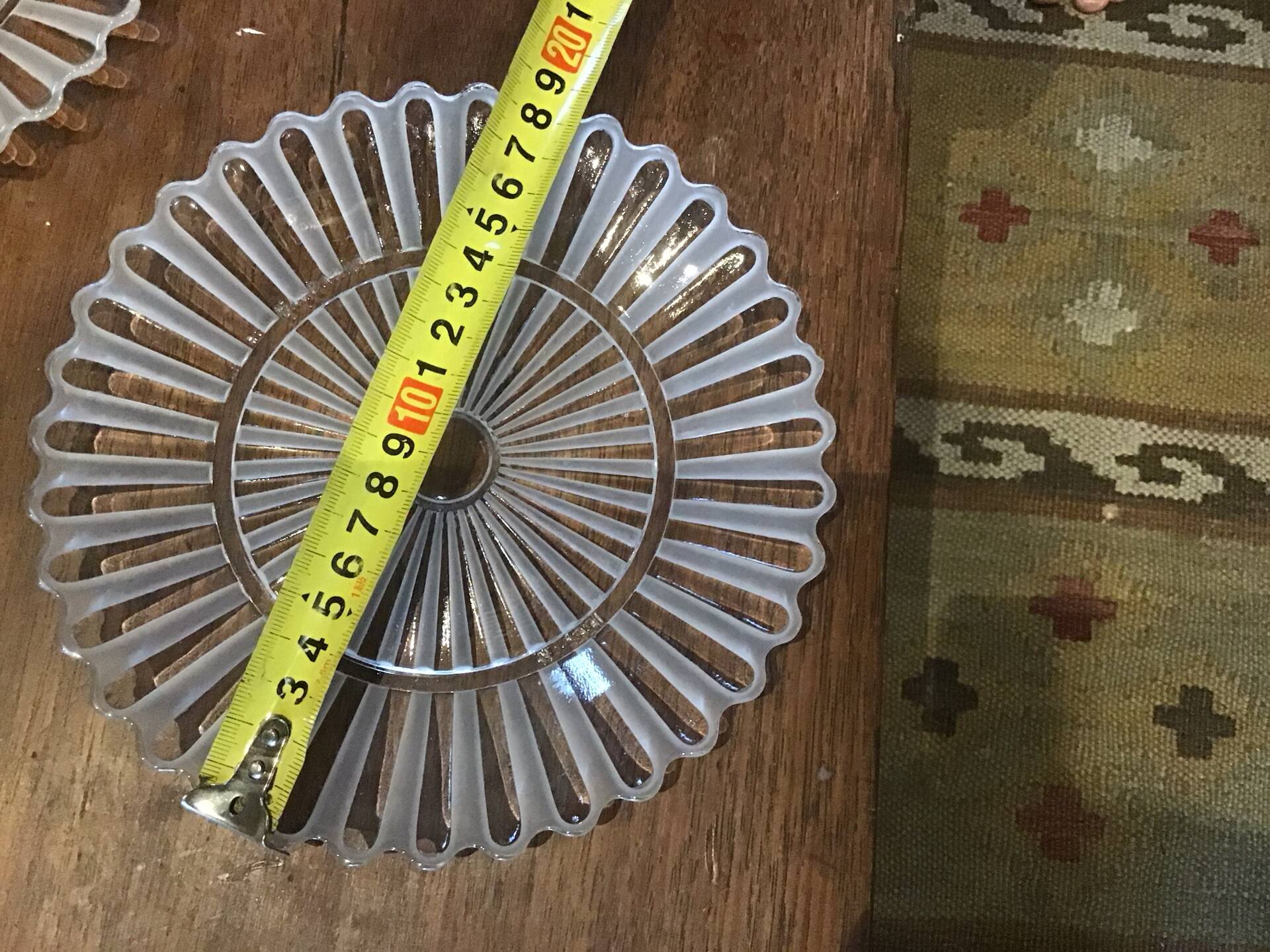 6 Baccarat Mille Nuits plates no. 4991