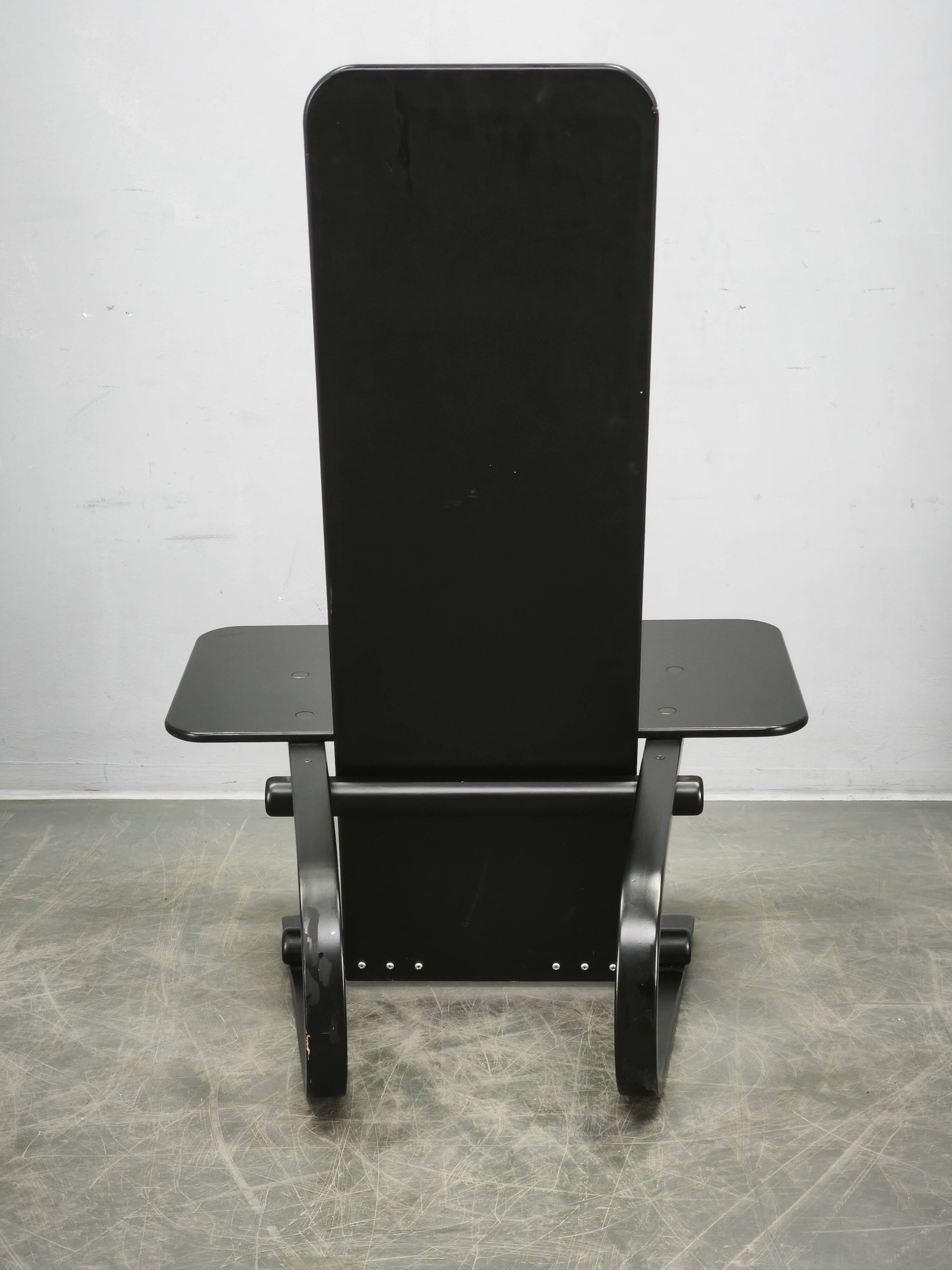 Postmodern Chair by Andreas Hansen for Hyllinge Møbler, Denmark 1980s