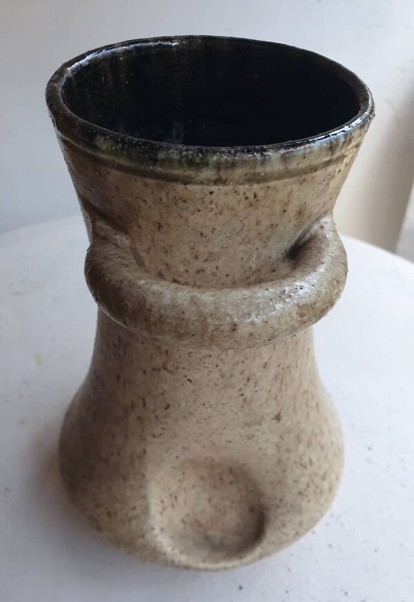 Vase céramique Accolay vintage années 1950 1960
