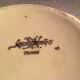 Sarreguemines earthenware dish early twentieth century