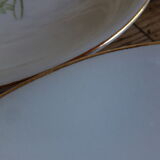 8 assiettes plates Gien modèle "Pompadour"