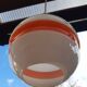 Suspension vintage en opaline