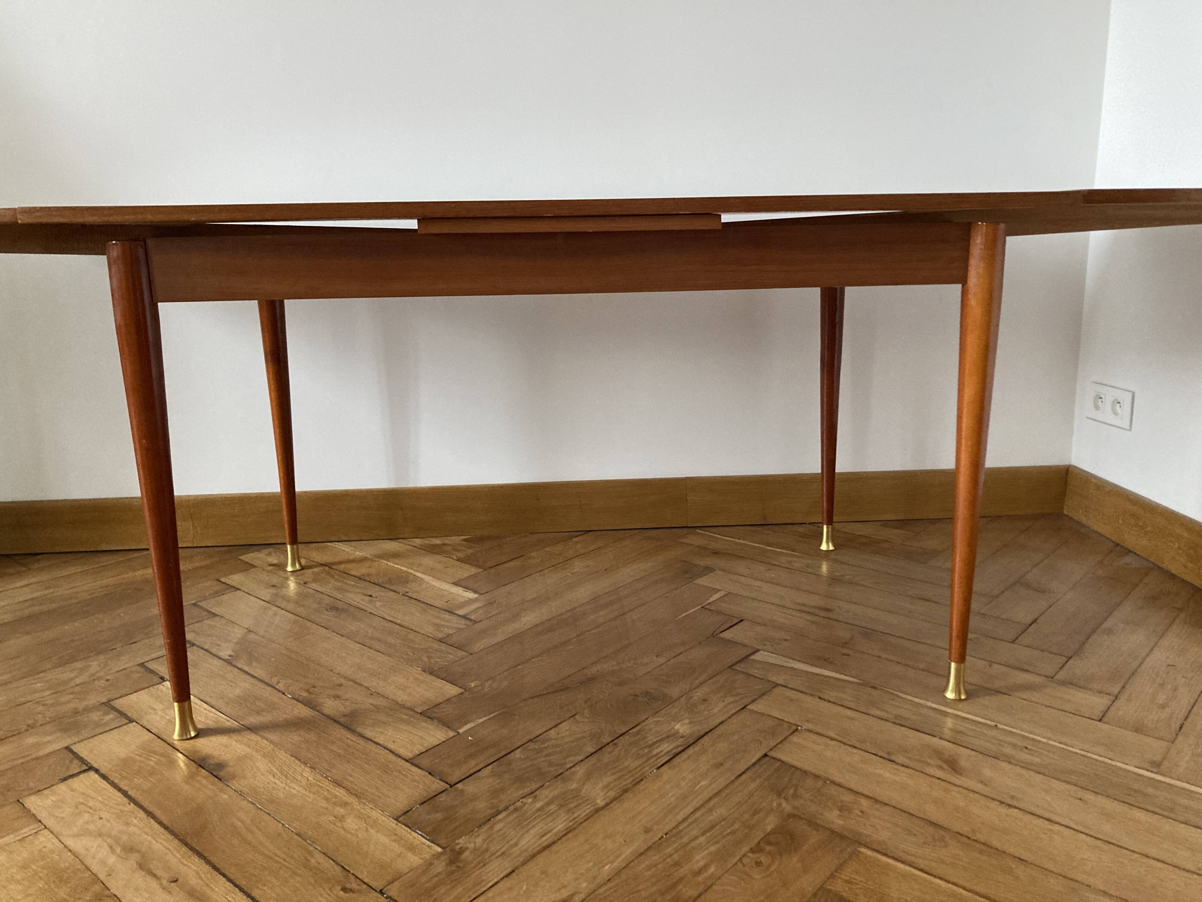 Scandinavian-style rectangular table