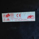 Pair of mushroom lamps model CIMA Lighting Industrial 1970