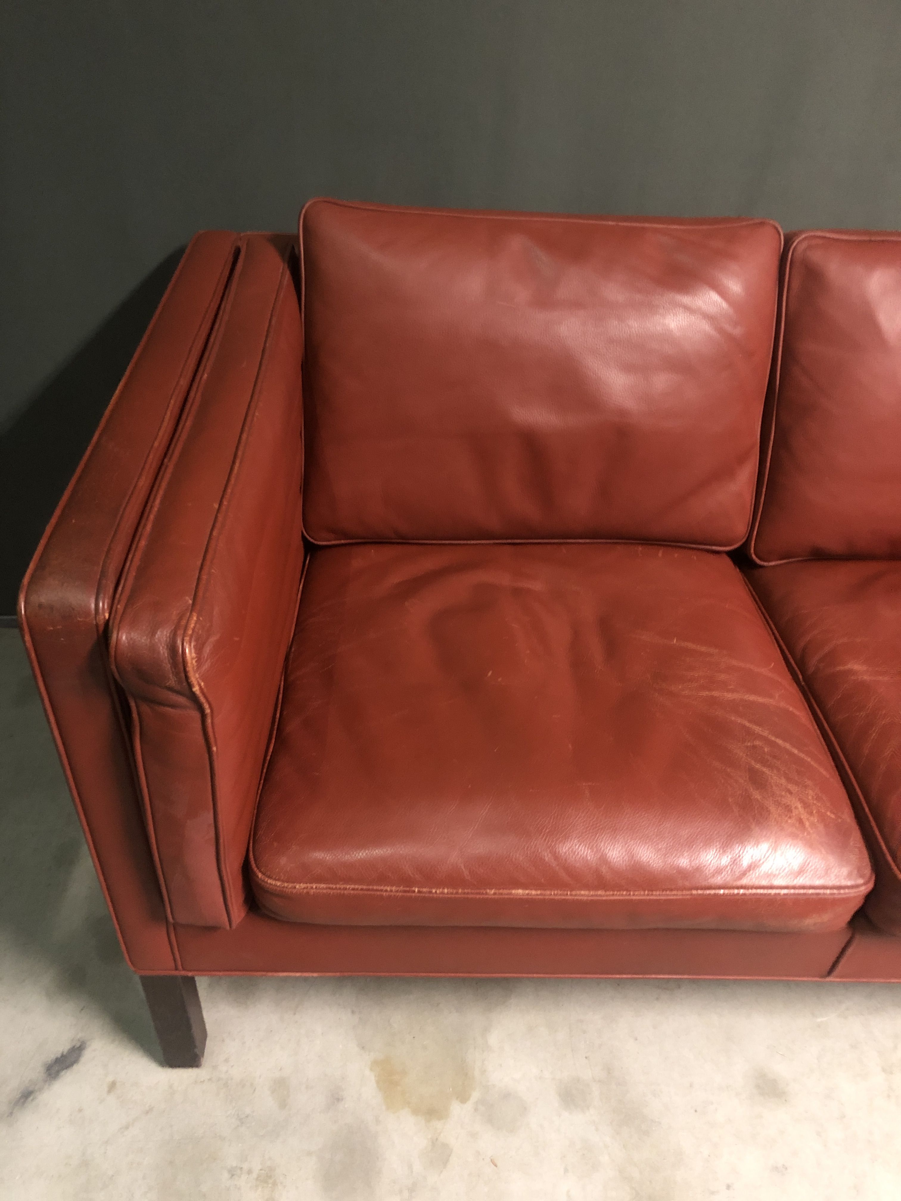 2 seat sofa by Borge Mogensen  for Fredericia Stolefabrik 1960's