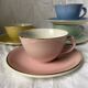 Mugs Moulin des Loups pastel colour 1960s
