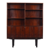 Rosewood bookcase, Danish design, 1960s, manufactured by Omann Jun
