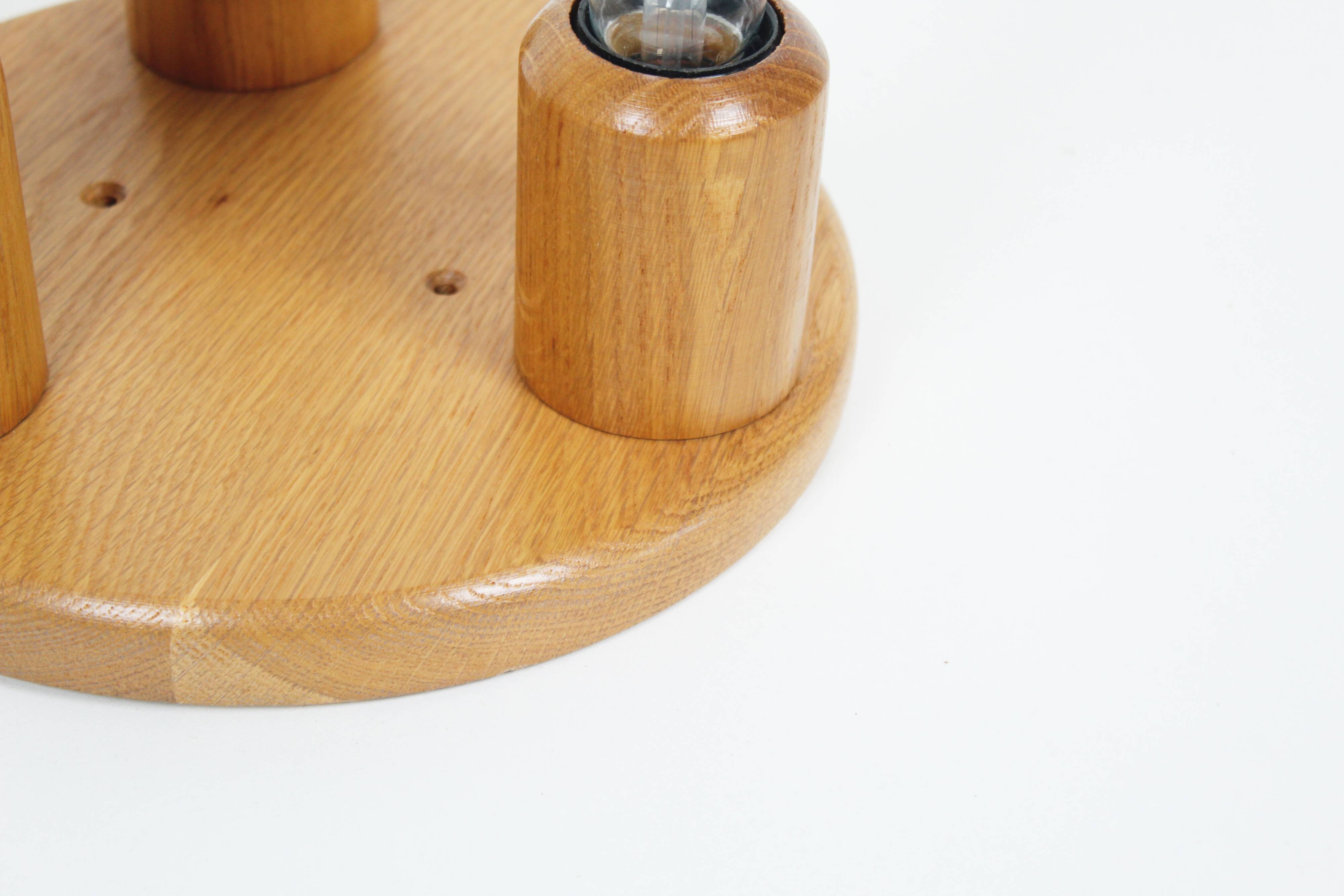 Vintage 1970's old stock 'Japandi' style ceiling or wall light