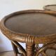 Vintage rattan bar stools or plant holder