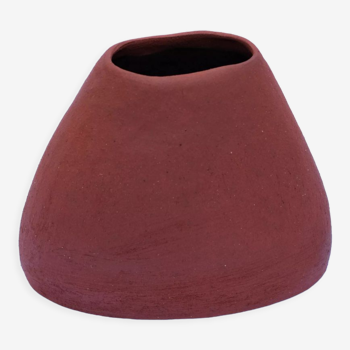 Vase - moon granite - rouge