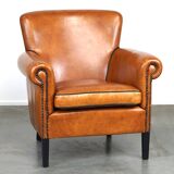 Sheepskin Armchair in Excellent Condition with a Luxurious Appearance