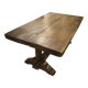 Table basse monastère en orme massif