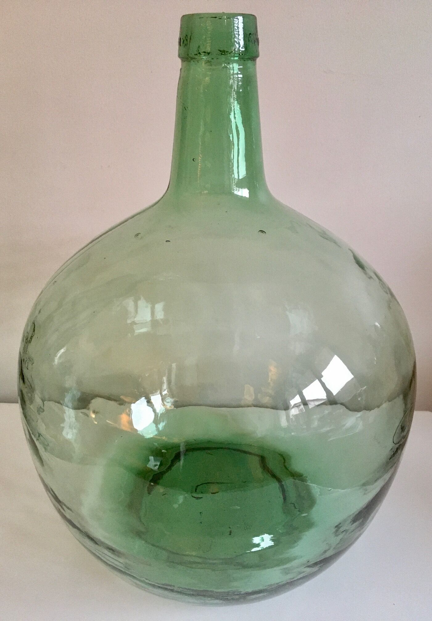 Dame-jeanne Viresa verte claire de 16L