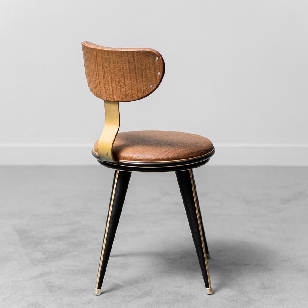 Swivel desk chair eco-leather mascagni 60